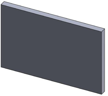 Heizgasumlenkplatte - Passend für Techfire Kaminöfen inkl. Modellübersicht - Schamotte feuerfest & hitzebeständig - Kamin Ofen Zubehör (420x270x25 mm)