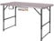 Floordirekt- Gartentisch Klappbar Kunststoff 120 x 60 cm - Buffettisch mit Tragegriff - Klapptisch für Garten Terrasse und Balkon - Campingtisch 6 Personen (Saga)