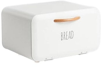 HOMLA rechteckiger Brotkasten weiß BIEN 33x24x19 cm