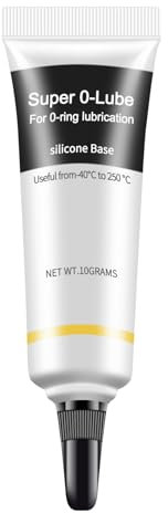 10g Silikonfett Für Kaffeevollautomaten Armaturen-Fett Für Dichtungen O Ring Fett Hahnfett Silicone Grease Für Brühgruppe Dichtung O Ring