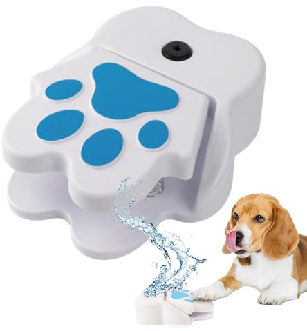 Dog Water Fountain - Dog Drink Fountain Walking | Paw Activated Pet Sprinkler | Outdoor Self Service Water Dispenser With Non Slip Pedal