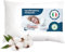 DOLCI SOGNI - Kinderkissen 40x60, Kopfkissen Kinder Ab 2 Jahre, Ergonomisches Kissen Für Kinder, Kinderkopfkissen Aus 100% Baumwolle, Atmungsaktiv & Ipoallergen - Made in Italy