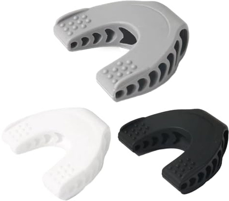 Jaw Toner – Kauspielübungs-Set, 6 x 5,5 x 2 cm, Stärkung der aus Silikon, Gesichtsmuskeltrainer, 3-stufig verstellbares Kauspielzeug | Zubehör