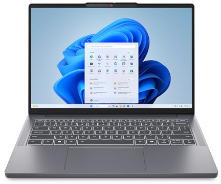 Lenovo IdeaPad Slim 3 Gen 10 | 14 inch WUXGA Laptop | AMD Ryzen 5 150 | AMD Radeon 660M Graphics | 8 GB RAM | 256 GB SSD | Wi-Fi 7 | USB-C | Windows 11 Home | Non-Backlit Keyboard | Luna Grey