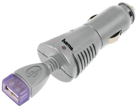 Hama Kfz-Ladegerät für MP3-Player mit USB-Buchse