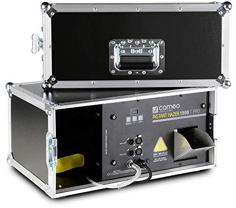 Cameo INSTANT HAZER 1500 T PRO - Touring-Hazer mit Mikroprozessor-Steuerung, schwarz