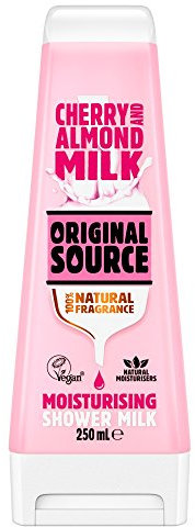 Original Source Gel de ducha de cereza y almendra, 250 ml