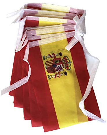 Durabol Bandera de Historia España (14X21CM Cadena de banderines España)