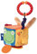 SIGIKID 41865 Anhänger Würfel Blue Mädchen und Jungen Babyspielzeug empfohlen ab Geburt mehrfarbig
