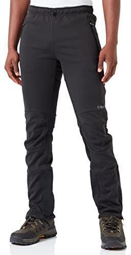 CMP - Pantalone da Uomo, Nero, 48