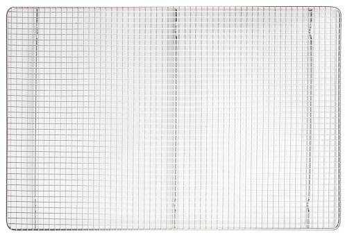 Winco Wire Sheet Pan Grate/Cooling Rack, Stainless Steel, Full Size