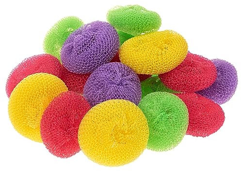 SIDCO Topfreiniger 25 x Topfkratzer Kunststoff Scheuerschwamm Topfschwamm Spülschwamm