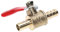 Pilang Zxxin-Accesorios de tuberia Latón Agua Aceite Aire línea de Gas Combustible de Cierre de la válvula de Bola Accesorios de tubería, de 6 mm 8 mm 10 mm 12 mm Espiga for Manguera en línea