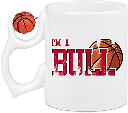EZYshirt® I´m a Bull Basketball Tasse Kaffeetasse Kaffeebecher