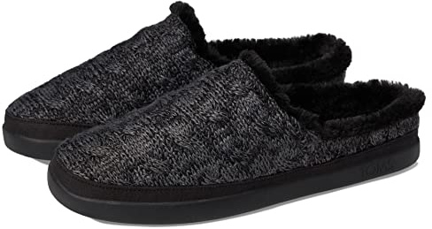 TOMS Women's Sage Slipper, Black, 8 UK
