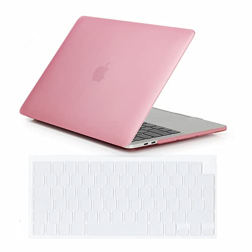 Se7enline for Macbook Pro 14 inch Case 2026-2021 M5 M4 M3 M2,Pink | 2 in 1 Matte Hard Shell Laptop Case with Keyboard Cover Anti-Scratch Heat Dissipation Full Port Access Slim Lightweight