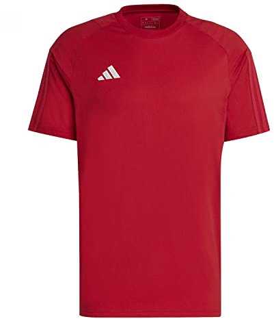 adidas Herren Tiro Competition 23 T-Shirt (Short Sleeve), Tepore/Weiß, L