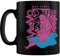 Pyramid International Mug Disney Alice au pays des merveilles dans un coffret cadeau (But First, Coffee Design) 325 ml Tasse en céramique noire – Produit officiel, noir, bleu