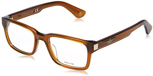 Police Unisex VPLE36 Sunglasses, 01AG, 52