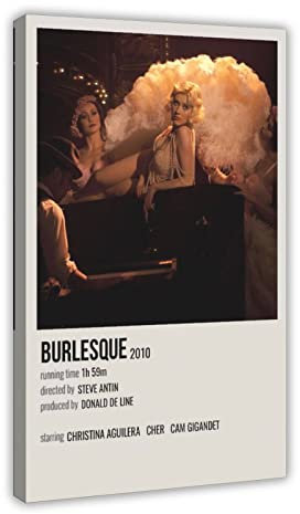 HDTS Film Burlesque Vintage 2 Leinwand Poster Schlafzimmer Dekor Sport Landschaft Büro Zimmer Dekor Geschenkrahmen 30 x 45 cm