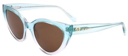 Love Moschino MOL064/S MVU AZURE 53/20/140 Damen Sonnenbrillen