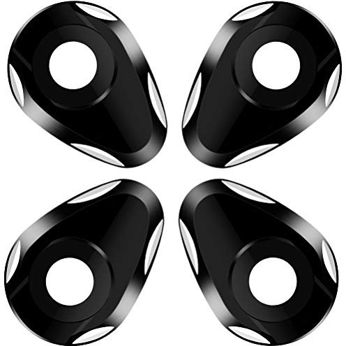 Keenso Motorrad-Blinker-Abstandshalter, 4 Stück Motorrad-Blinker-Adapter, Signallicht-Anzeige, Abstandshalter, Passend für FZ1 Fazer R6 XSR 700 Änderungen/Zusätze/Leistung am Auto