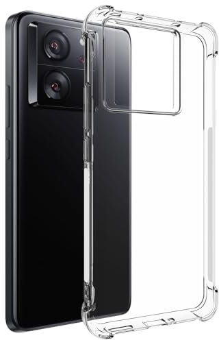 mtb more energy® Case Soft Armor kompatibel mit Xiaomi 13T Pro (6.73'') - verstärkte Ecken - Kameraschutz - 1,5mm TPU - Schutz-Hülle Cover Handyhülle