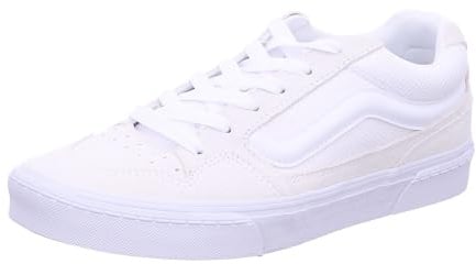 Vans Men's Caldrone Sneakers, Suede/Mesh White/White, 6.5 UK