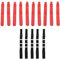 HERCHR Verstellbares Flag Football Set, 5 Stück Flagge Fußball Set PP-Flagge Fußballgürtel Rennsport Spiel Taillenflagge Für Trainingsausrüstung Flagge Fußball Gürtel Für Jugendliche Und Erwachsene
