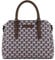 bugatti Ella Handtasche für Damen, Bowling Bag mittelgroß aus Kunstleder, oyard