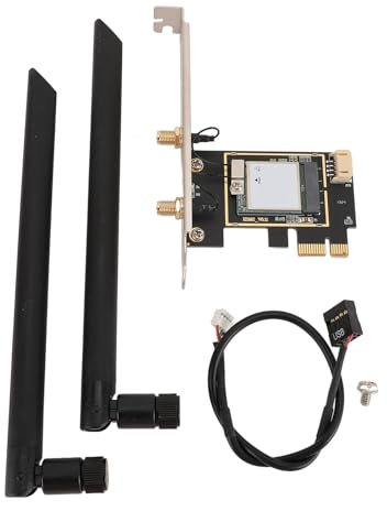 5400 Mbit/s Netzwerkkarte, MT7925 Tri Band Bluetooth 5.3 PCIEx1 Wireless Adapter Unterstützung für 10 11, für Linux, für Ubuntu