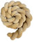 AmphaDeco Bettschlange Geflochten, Seitenschläferkissen, Nachttischschoner, Gewebtes Kugelknoten-Wurfkissen, Kinderzimmerdekoration,Beige,100cm