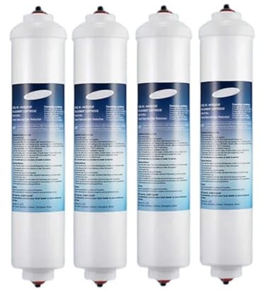 Filtre À Eau Externe For Réfrigérateur, DA29-10105J, Compatible Avec Samsung, Remplacement Hadex/Exp, Compatible Avec LG, 5231ja2010b GE Gxrtqr(4PCS)