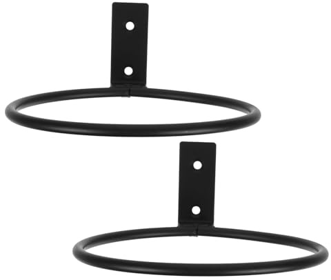 VERDANVERSE 2pcs Foldable Pet Bowl Rack Wall Mounted Elevated Metal Feeder Stand for Dog Cat Bowls in Kitchen Crates Slow Feeder Holder