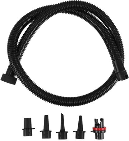 iplusmile Kayak Inflator Pump Hose Kit with Valve Adapter Paddle Board Pump Hose Extension for Inflatable Hot Tub and Spa with Threaded Connector for Water Sports