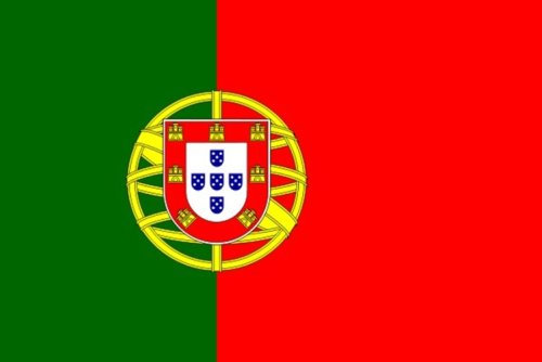 Qualitäts Fahne Flagge Portugal 90 x 150 cm mit verstärktem Hissband