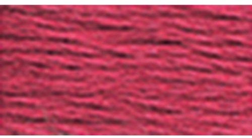 DMC 117-3350 Mouline Stranded Cotton Six Strand Embroidery Floss Thread, Dark Dusty Rose, 8.7-Yard