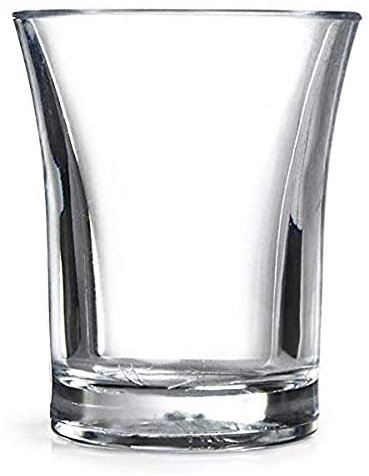 Stalwart CB870 Polystyrene Shot Glass, 25 mL (Pack of 100)