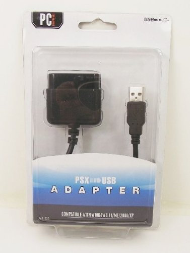 PSX - USB Adapter FREE UK DELIVERY Easy to install,plug and play Compatible with Windows 98/ME/2000/XP Compatible for digital,analog,racing for PSX gamepad,joystick,wheel.