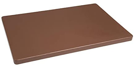 Hygiplas Thick Chopping Board in Brown - Polyethylene - 20 x 450 x 300 mm