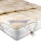 PROCAVE weiches Unterbett mit Lammflor und Schurwolle. hochwertige Matratzen-Topper. Matratzen-Schoner mit 4 Eckgummis. Matratzen-Auflage 200x220 cm