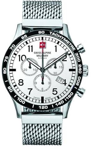 Swiss Alpine Military Herren Uhr Chrono 1746.9132SAM Edelstahl