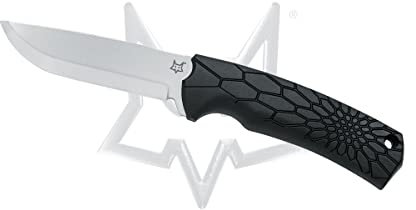 FOX Knives Core Scandi FX-606 Fixed Blade Stainless Black Thermorubber Knife