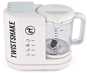 Twistshake 6in1 Baby Food Processor Black Batidoras