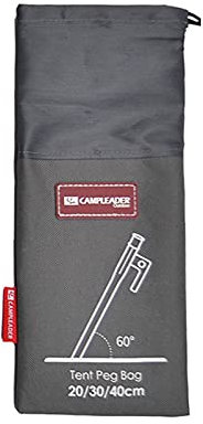 Aufbewahrungsbeutel für Camping Zelt Heringe, Tragbare Zeltheringe Tasche, Zeltheringe Beutel Camping Tools Bag für Wandern Camping Zubehör (Mittel)