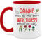 Tasse Tassen 325ml - Danke dass du mir beim Wachsen geholfen hast - Abschied Erzieher Erzieherin - 325 ml - Rot - geschenke für kindergärtnerinnen kita abschiedsgeschenk kindergärtner bee