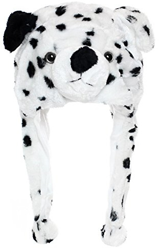 Glamexx24 Plüsch Tier Ohr Hut Tiermütze Kostüm Karneval Cap Pinguin Tiger Cosplay Kinder