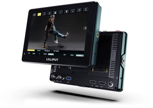 LILLIPUT 7 HT7S HT Series Camera Field Monitor 2000nits Pantalla de Control táctil Ultra Brillante con HDMI 2.0 3G-SDI Entrada Salida LANC 3D-LUT Histograma de Forma de Onda