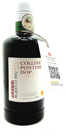 Dop Colline Pontine Bio più premiata al mondo ultimi 3 anni | Presidio Slow Food Olivi Secolari | Selezione Gambero Rosso | Gold Medal Biol '25| Selected Flos Olei | Gold Award New York, Tokyo, Dubai