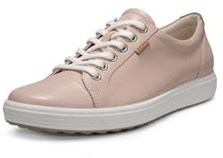 ECCO Damen Soft 7 430003 Leder Rose Dust Trainer 37 EU